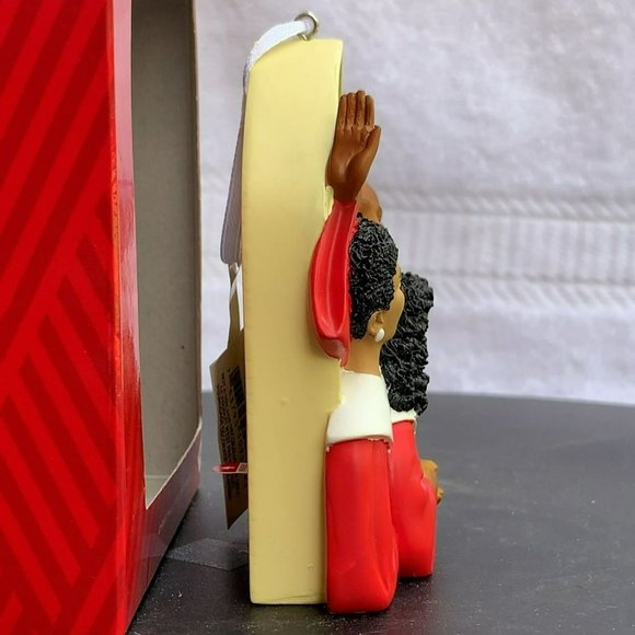 Mahogany Hallmark African American This Little Light of Mine Ornament with Sound - Picture 8 of 9